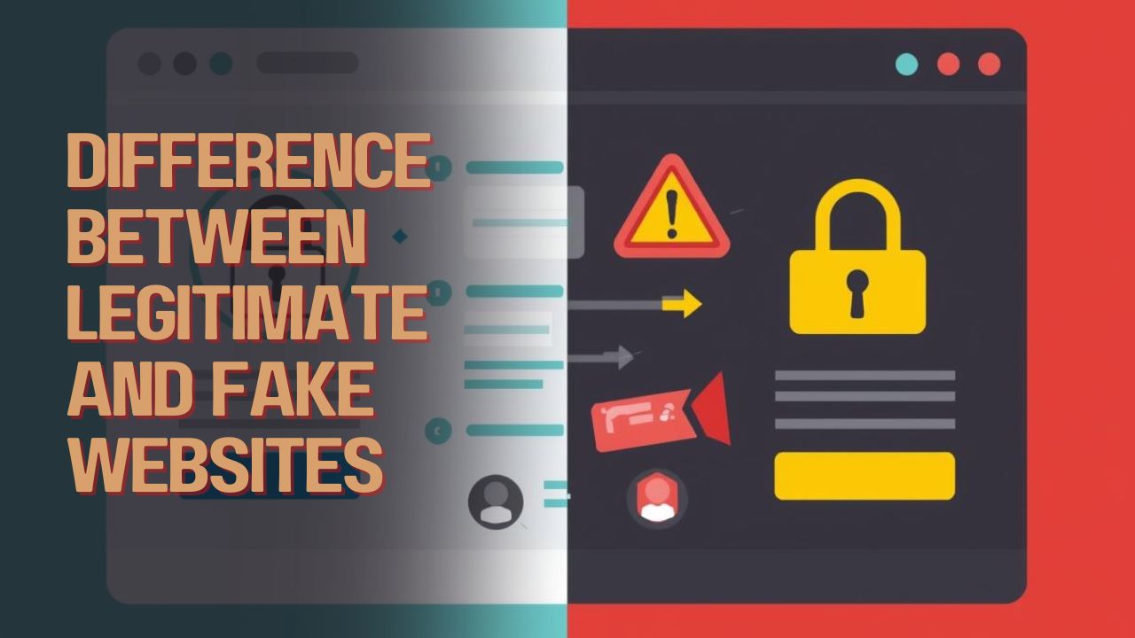 Difference Between Legitimate And Fake Websites
