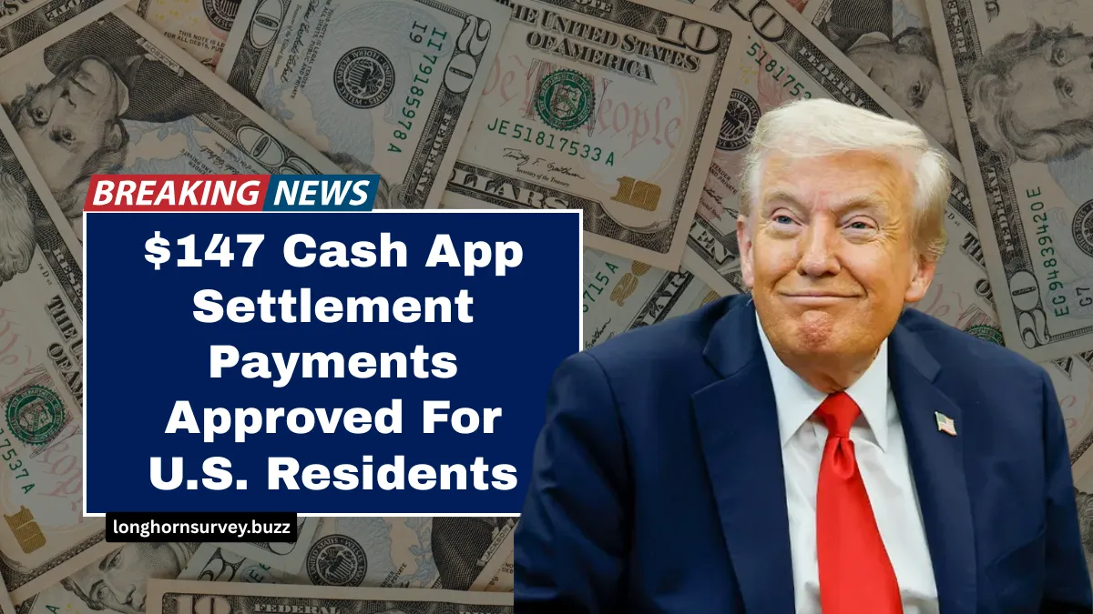 $147 Cash App Settlement Payments Approved For U.S. Residents
