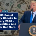 $2,200 Social Security Checks In January 2026 – Who Qualifies And How To Get More