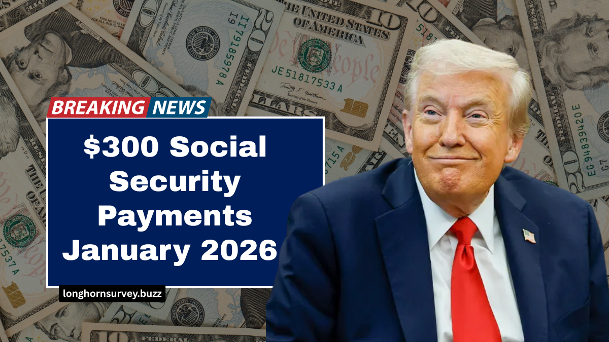 $300 Social Security Payments January 2026 - Who Qualifies And What To Know
