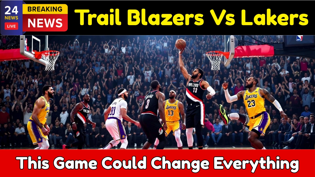 Trail Blazers vs Lakers - This Game Could Change Everything