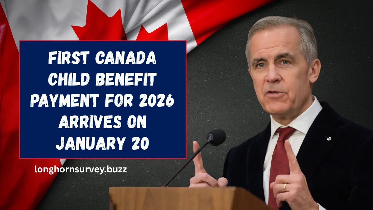 First Canada Child Benefit Payment For 2026 Arrives On January 20