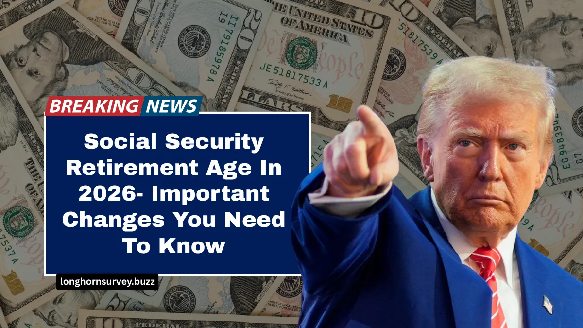 Social Security Retirement Age In 2026- Important Changes You Need To Know